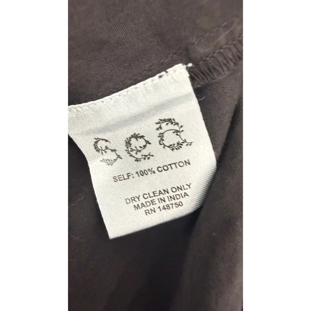 Sea New York Womens Casey Long Sleeve Raw Hem Fit & Flare Black Midi Dress 2 - Picture 11 of 11